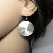 Ohrringe rund Silber