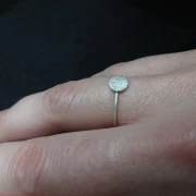 Ring Silber schlicht