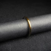 Schmaler Ring Gold